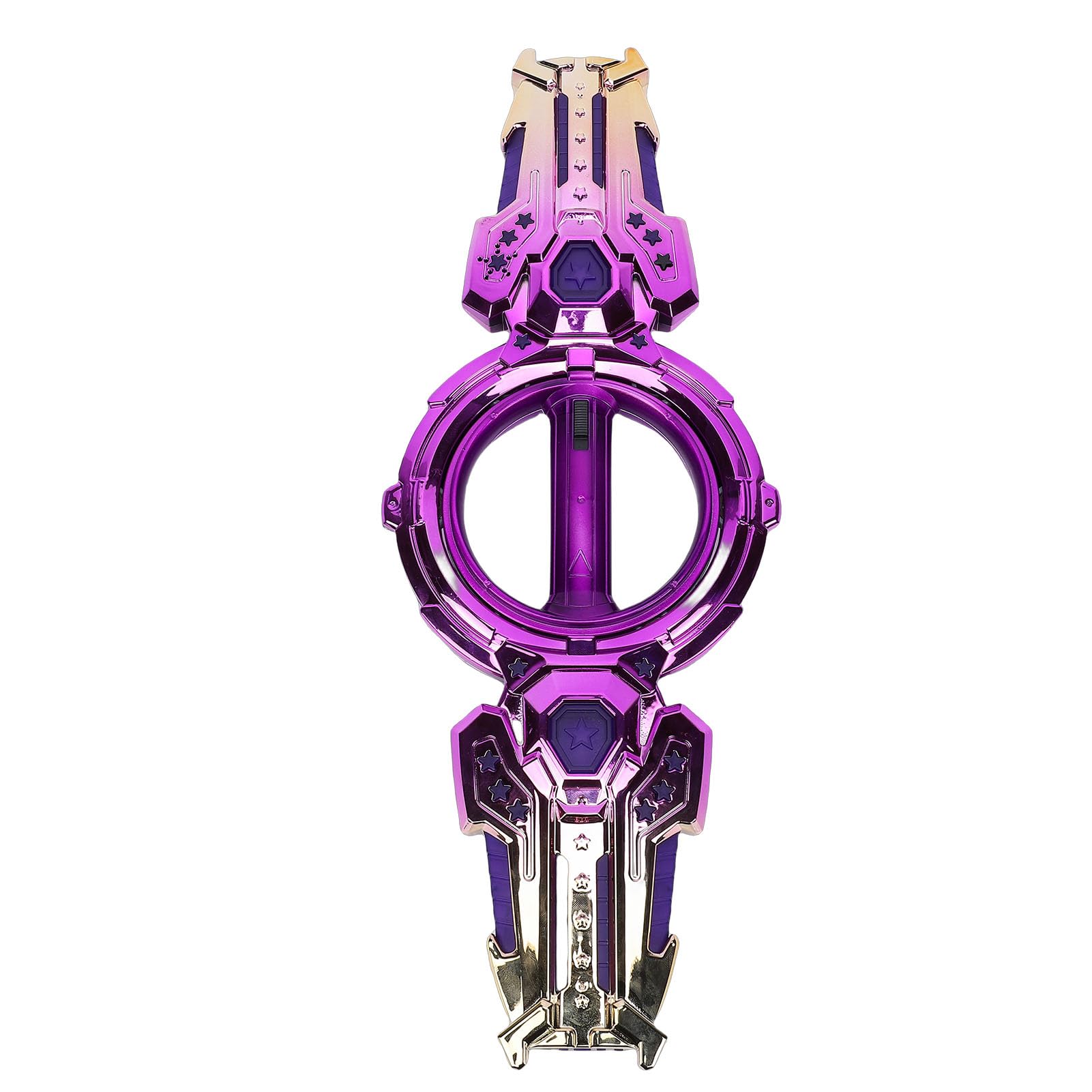 Hidyliu Giocattolo con Spada Retrattile Luminosa con Luci LED Colorate per la Ricreazione dei Bambini all'Interno e all'Esterno (Viola)