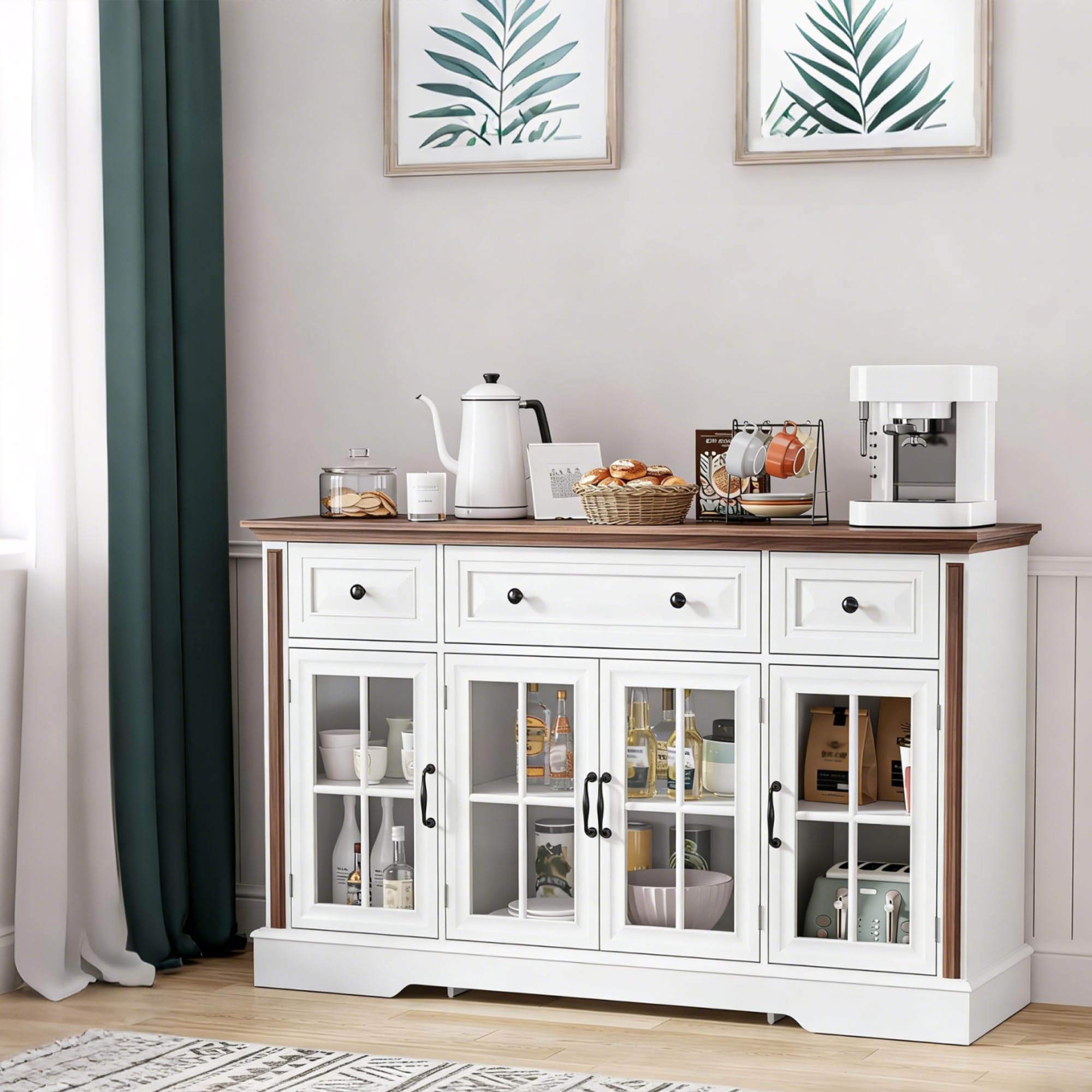 HOLCEPZN Sideboard Buffet Cabinet