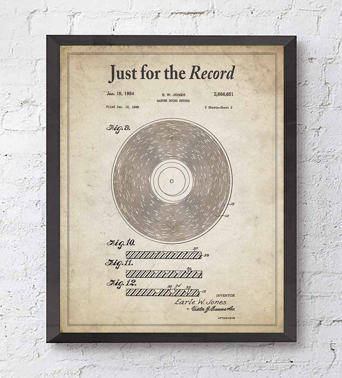 Amazon.com: Retro Music Wall Art Prints with Slogans, Set of 4