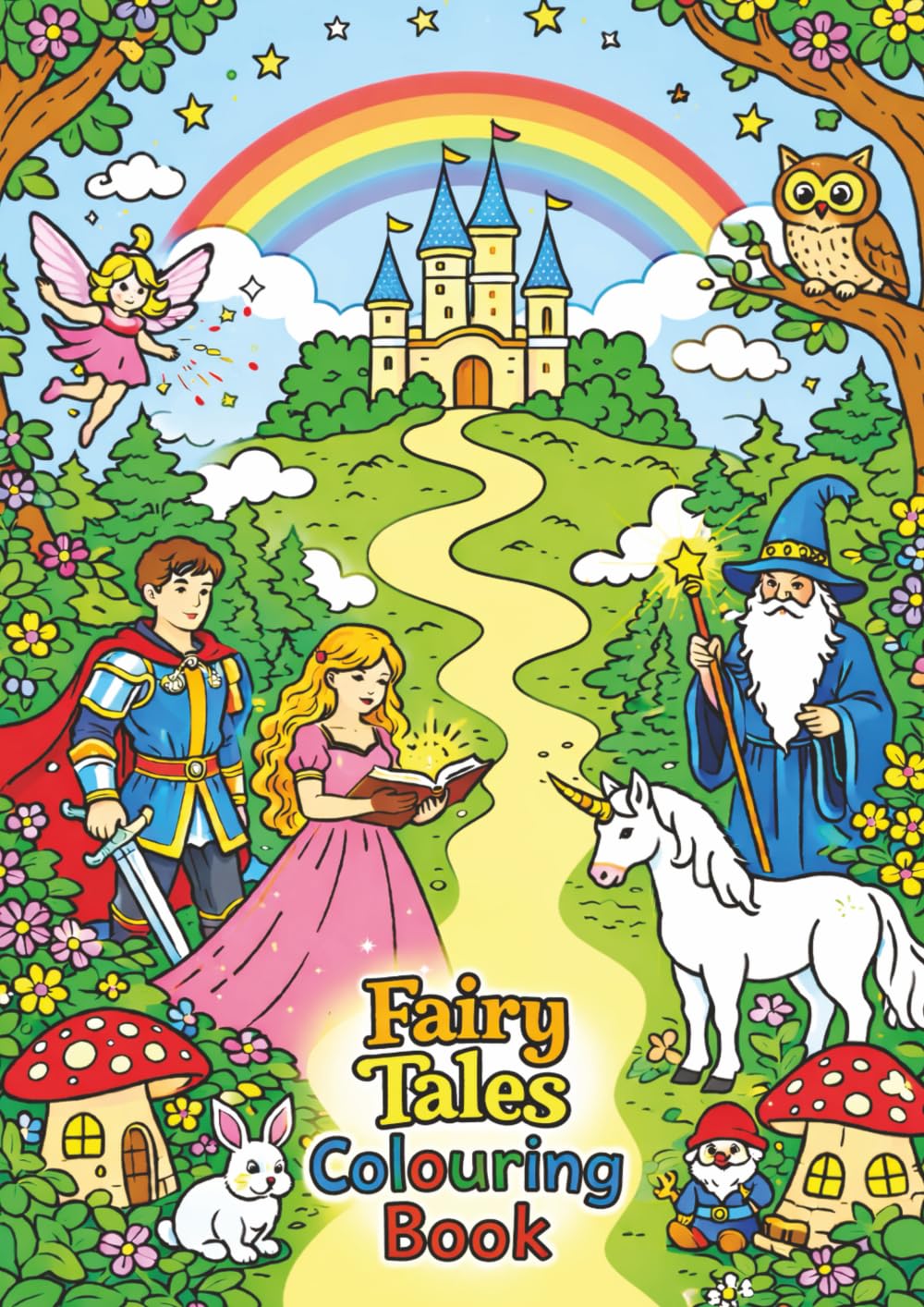 Fairy Tales Colouring book