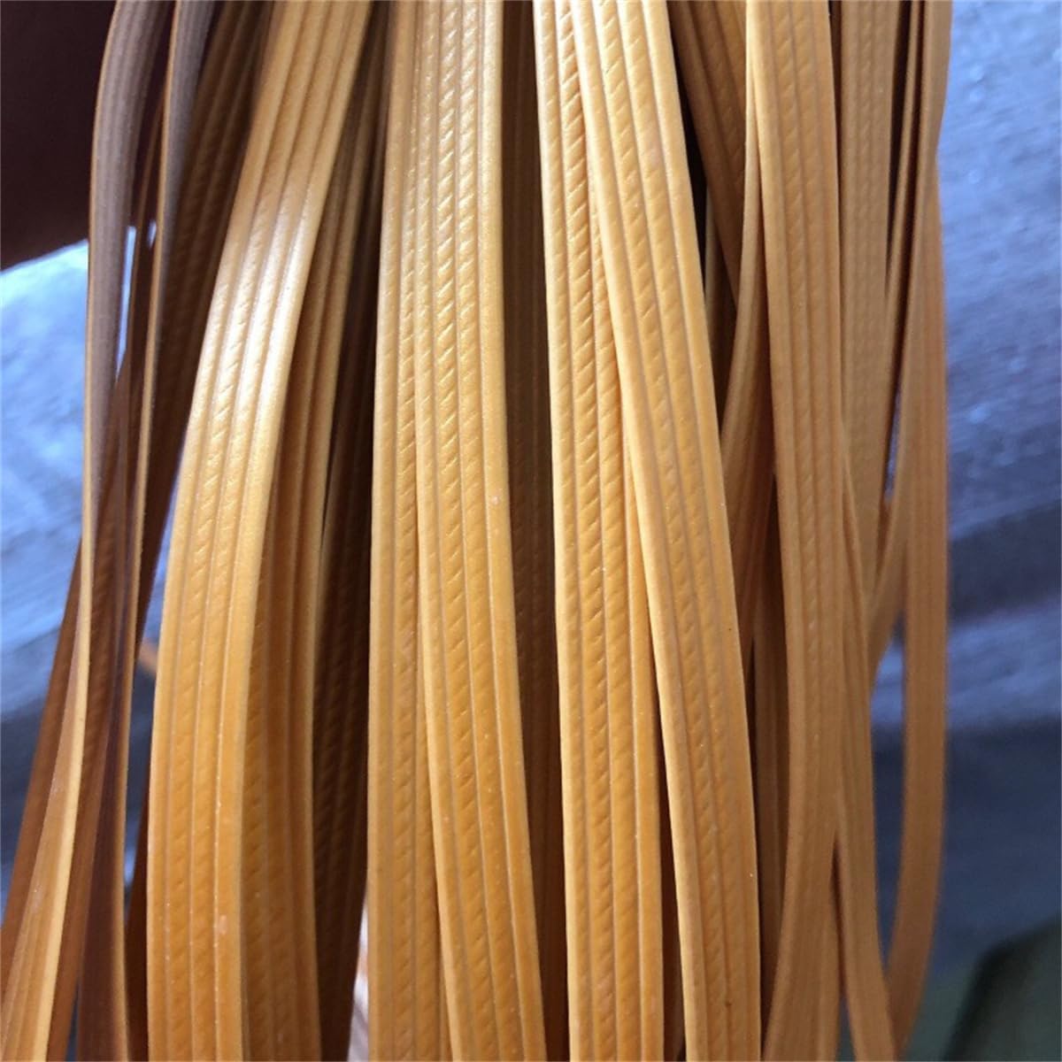 FYJDI 500g 8mm Plastic PE Wicker Repair Material Woven Rattan Hand-Woven DIY Material Flat Woven Furniture Repair Kit for Storage Basket Weaving Replacement Parts