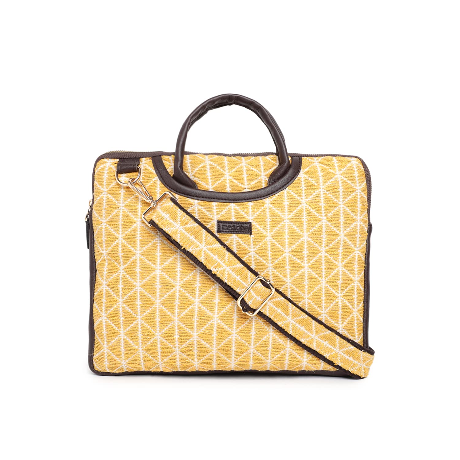 maisha Womens Honey Drizzle Laptop Sleeve Cum Bag (B0BH8VPSP5) Amazon Price History, Amazon Price Tracker