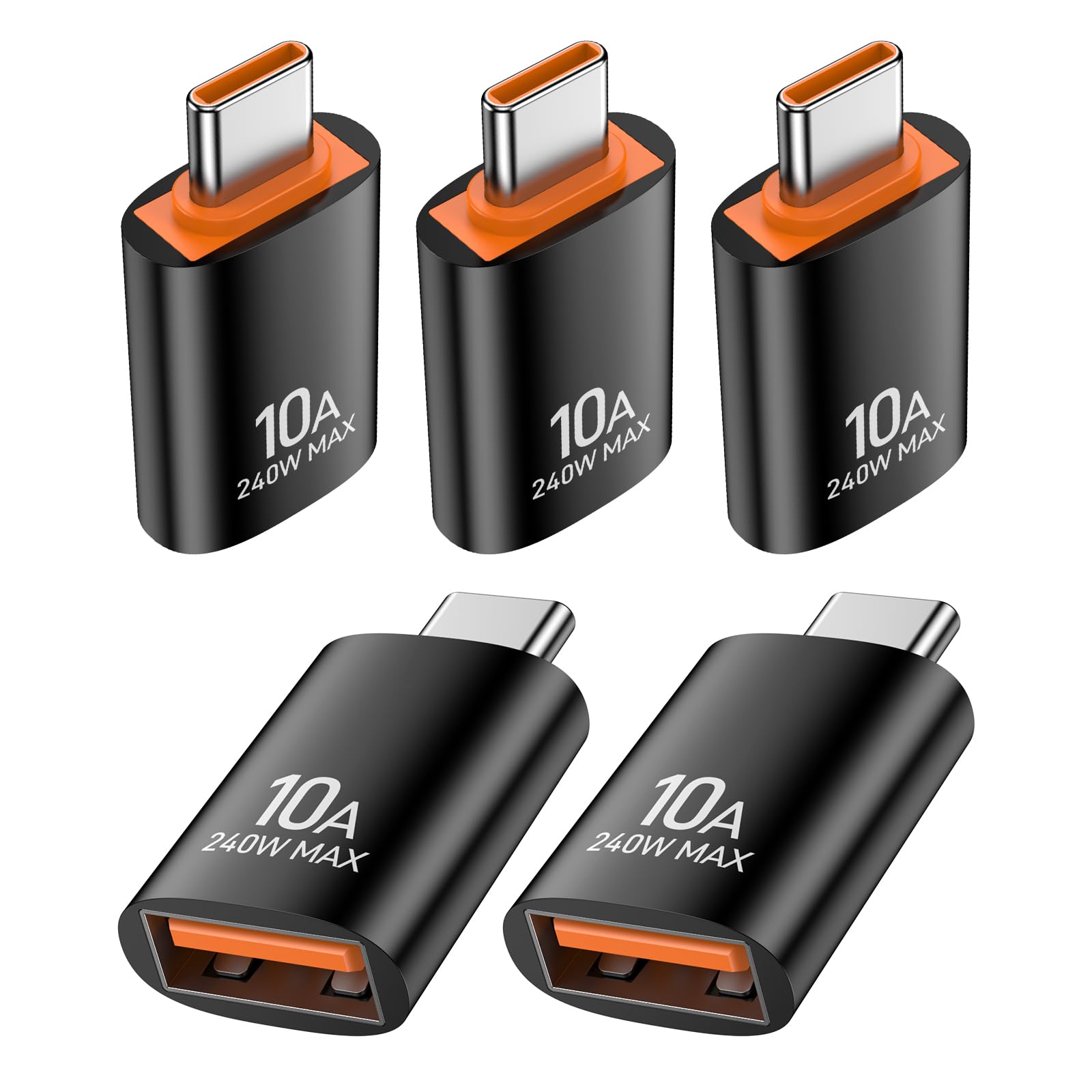 Amazon.co.jp: KAYQINHO USB C to USB Aアダプター（5個入り）、C型