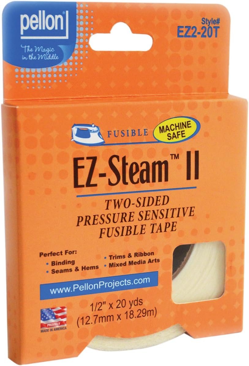 EZ Steam II Lite 1/2"X20 Yards Tape-White