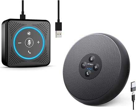 USB Speakerphone - EMEET M1A 2 AI Mics 
