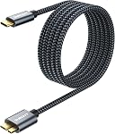 SUNGUY 10Gbps Micro B to USB C Hard Drive Cable 3FT, USB 3.1 USB C to Micro B, High-Speed External Hard Drive USB C Cable for iPhone 15, MacBook Pro/Air, iPad, WD Toshiba Westgate Seagate