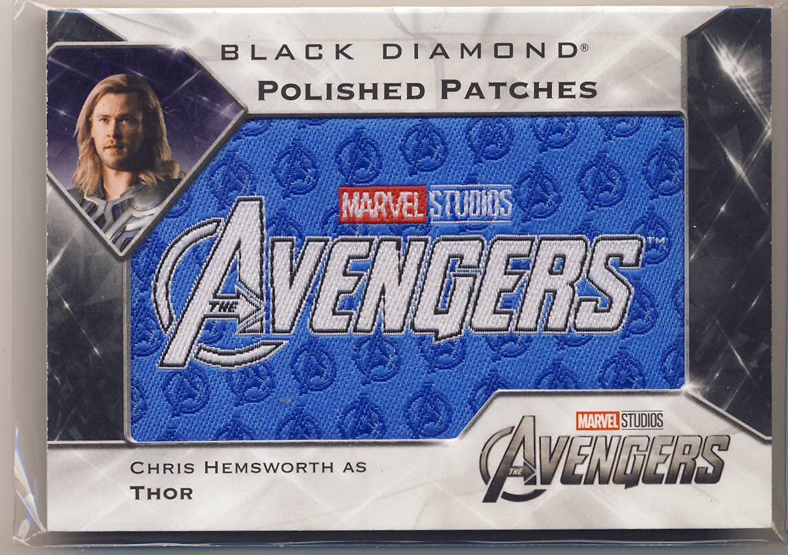2021 Marvel Black Diamond Polished Patches PP-AV2 Chris Hemsworth as Thor  17/49 at Amazon's Entertainment Collectibles Store