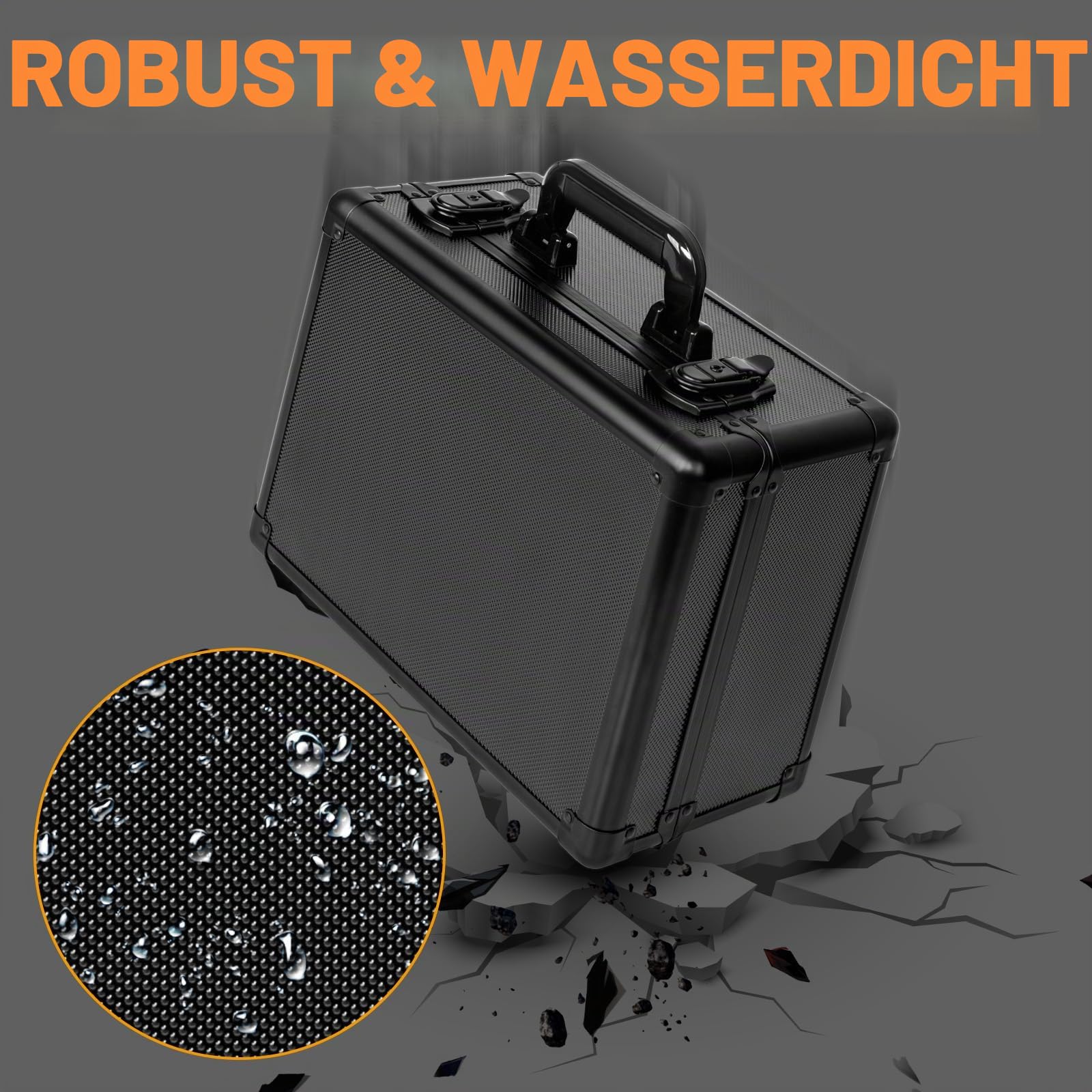 Abgestufte Karten-Aufbewahrungsbox, Sportkartenetui kompatibel mit PSA MTG CSG SGC Magnetischer Kartenhalter Top-Loadern, Wasserdichte Card Holder Case, Herausnehmbaren Schaumstoffschlitzen
