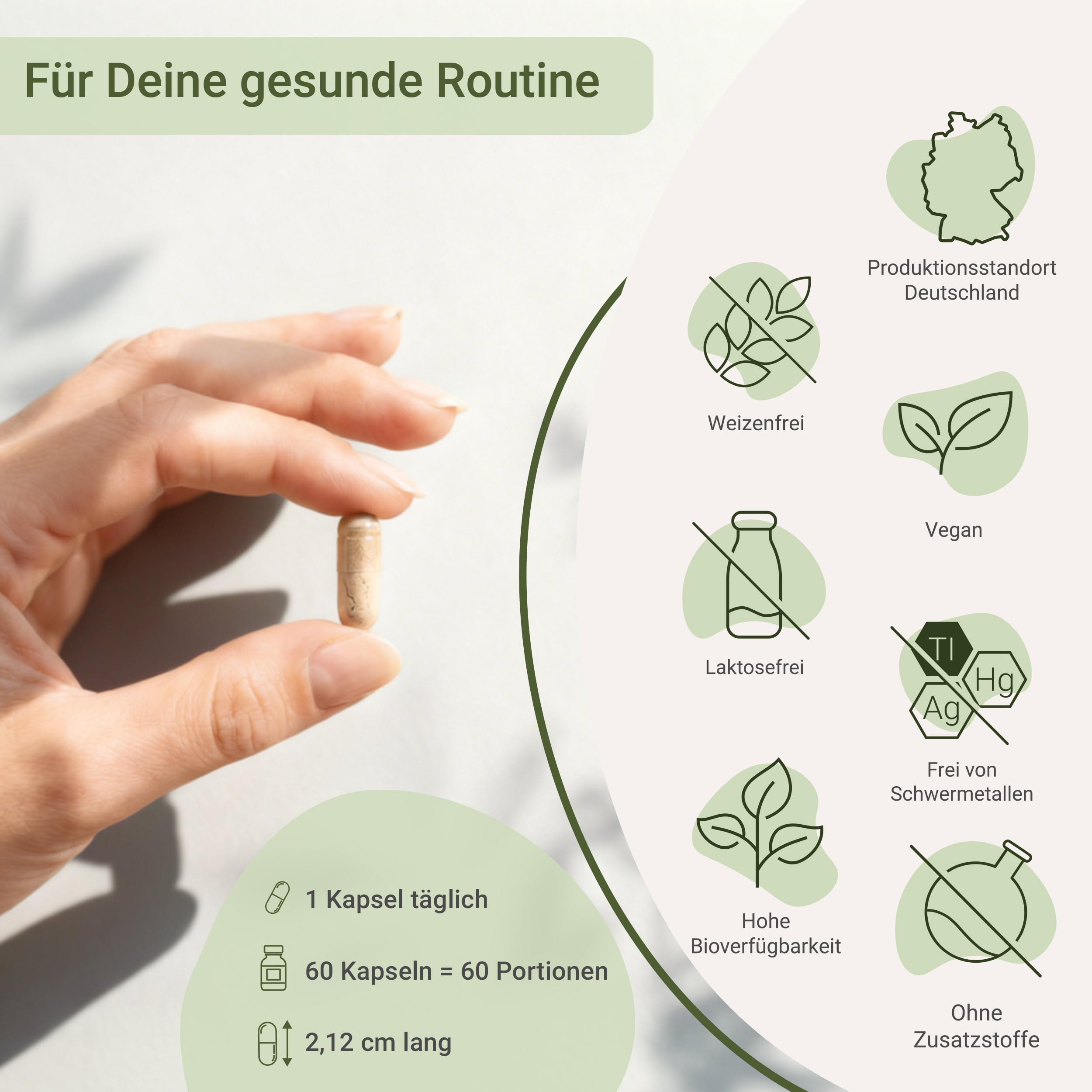 for you spurenelemente komplex 2x60 Kapseln Doppelpack - Multimineral mit Mineralien, Spurenelementen & natürlichem Vitamin C - vegan, hochdosiert - Für Energie, Stoffwechsel & Bindegewebe*