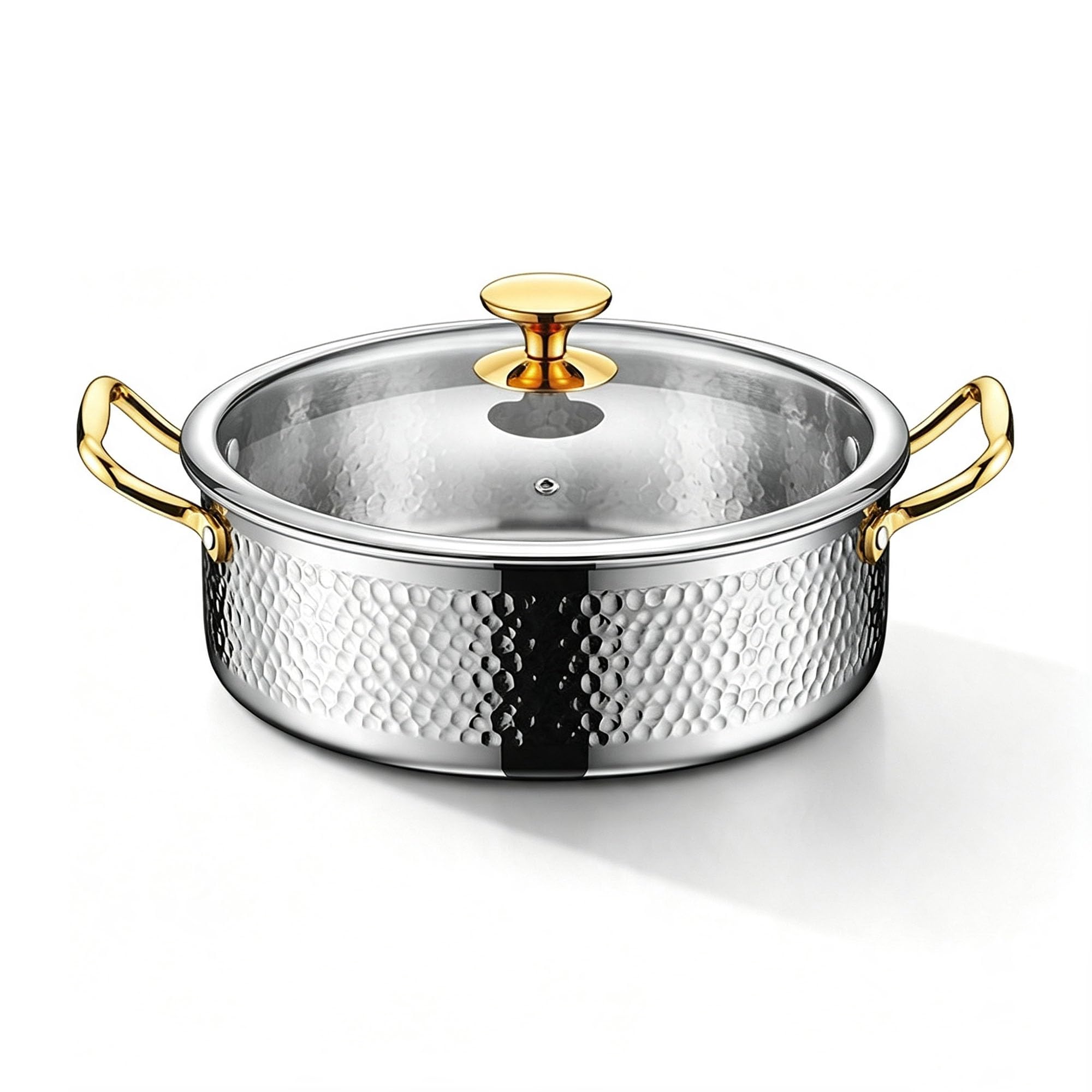 Coating-Free Simmer Pot for Induction Gas Stove