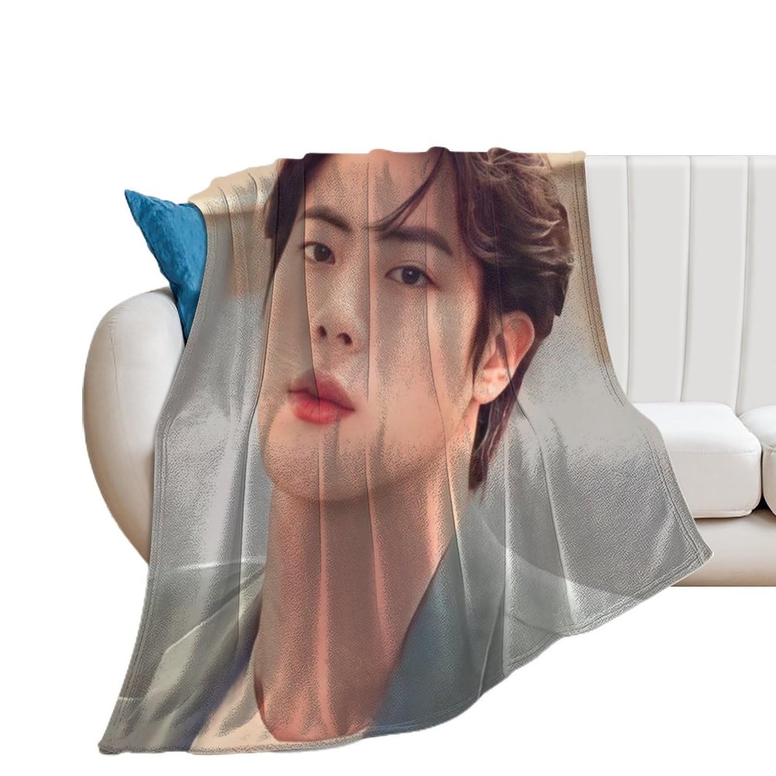 bts ジン ブランケット Amazon｜BTS Jin ブランケット 掛け毛布 洗える 耐久性 毛布
