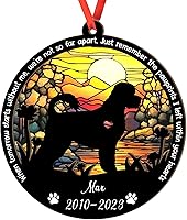 Vista 96 de Adorno personalizado para atrapasoles Bichon Frise, Bichon Frise Sun Catcher Adorno de Navidad – Regalo para perro amante, Bichon Frise 3D 2 capas