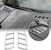 Vista 1 de Ajuste de la etiqueta engomada de la capilla del techo del motor del ABS Chrome para Mercedes Benz ML GL GLE GLS 2013-2017