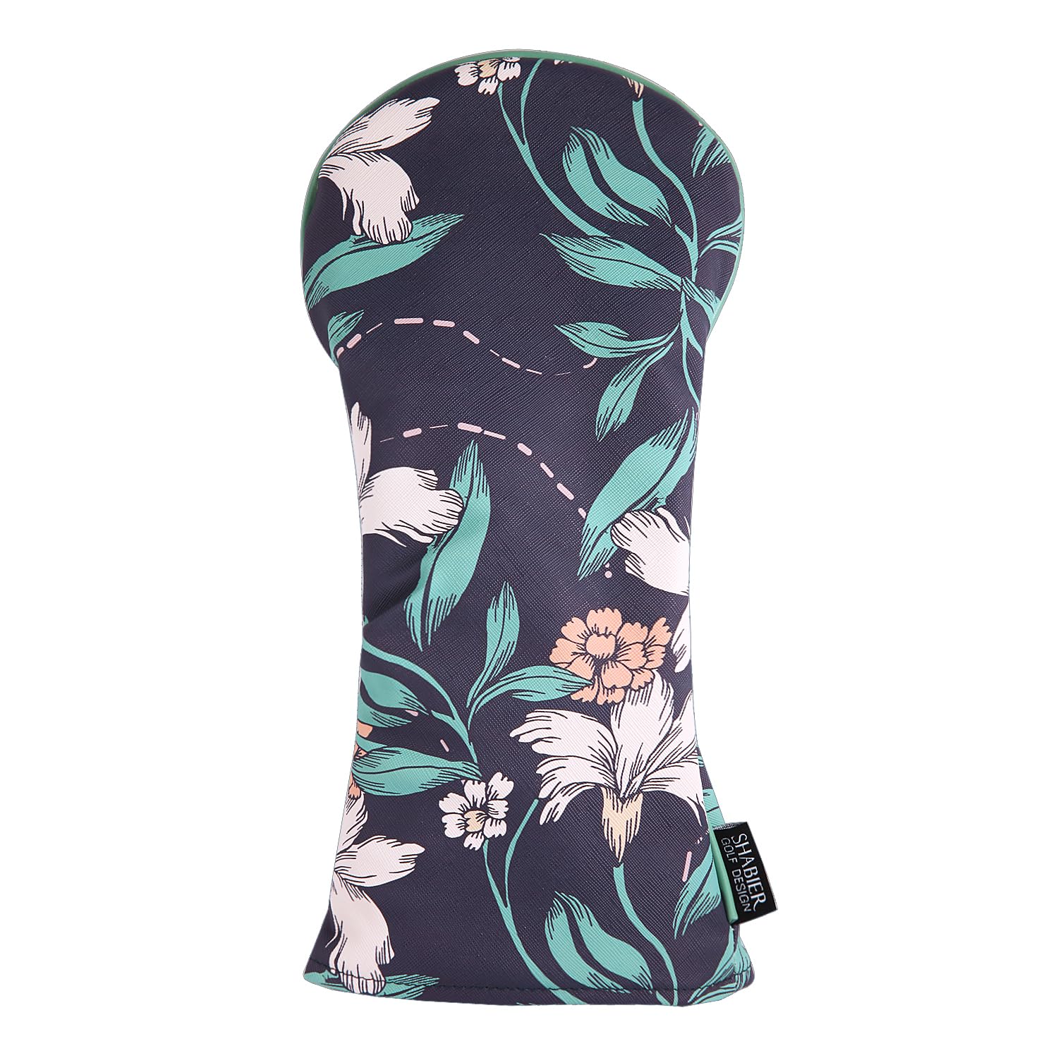 Beau Fond de Motif de Fleurs Couvre tête de Golf for Golf Un Ensemble Club
