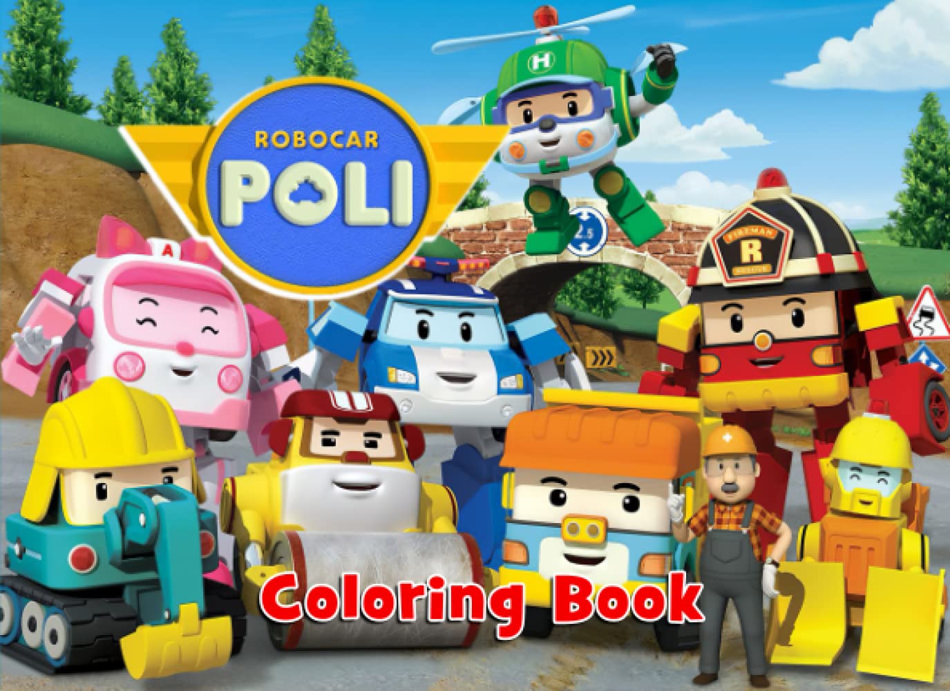 Buy Robocar Poli Coloring Book Coloring Book with Fun Easy and