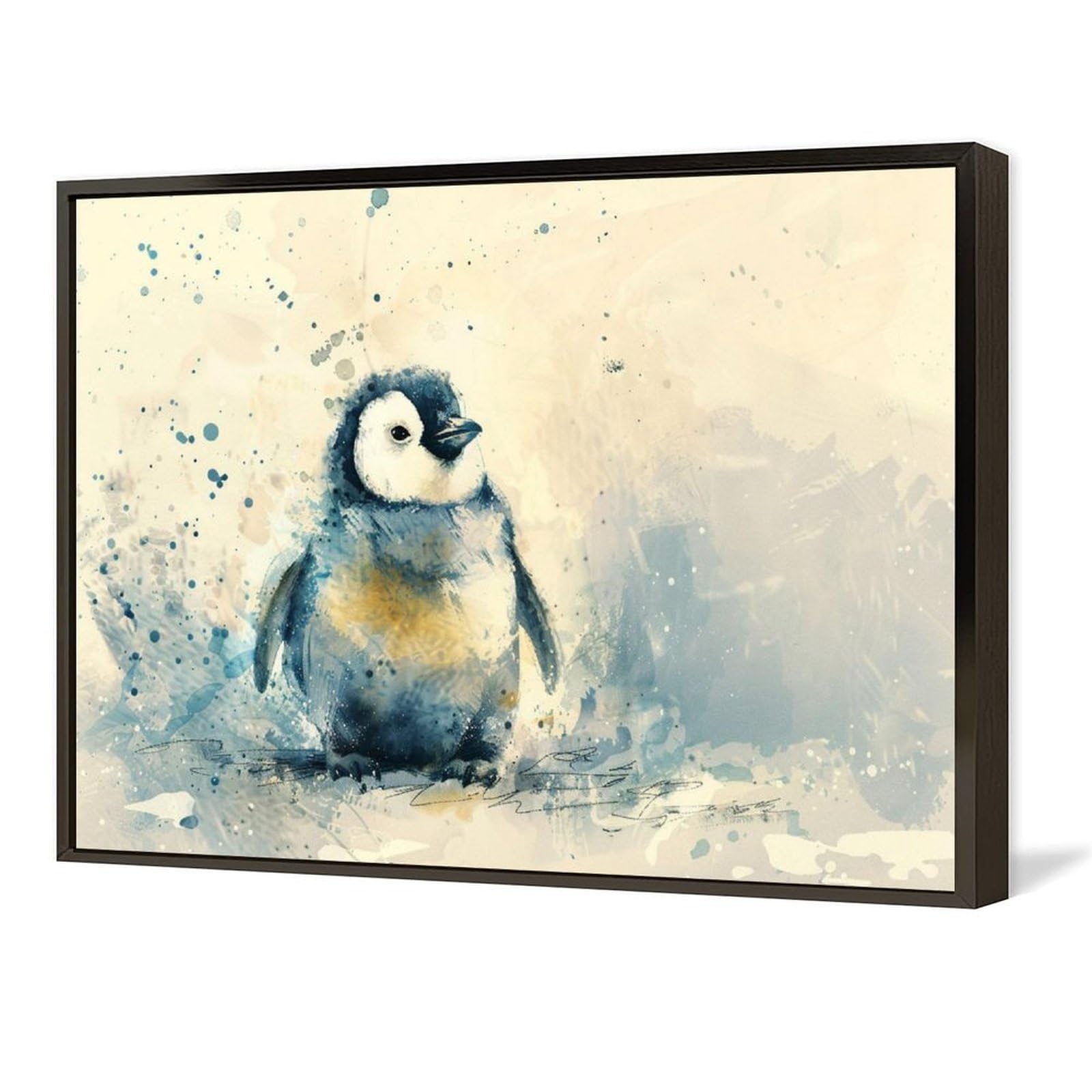 Amazon.co.jp: 絵画 かわいいペンギンインテリア 絵画 かわいい面白い