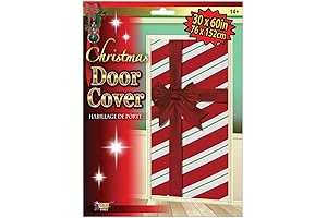 Reindeer Dashing Through the Snow Door Decoration Wrap