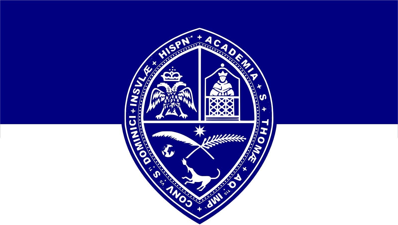 Large Flag Uasd | Uasd Logotipo sin letras, sin detalles | landscape flag | 1.35m² | 14.5sqft | 90x150cm | 3x5ft - 100% Made in Germany - long lasting outdoor flag