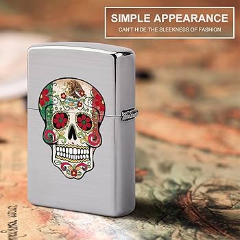 zippoライターケース Amazon.co.jp: メキシコの頭蓋骨 ZIPPO兼用ケース ライター