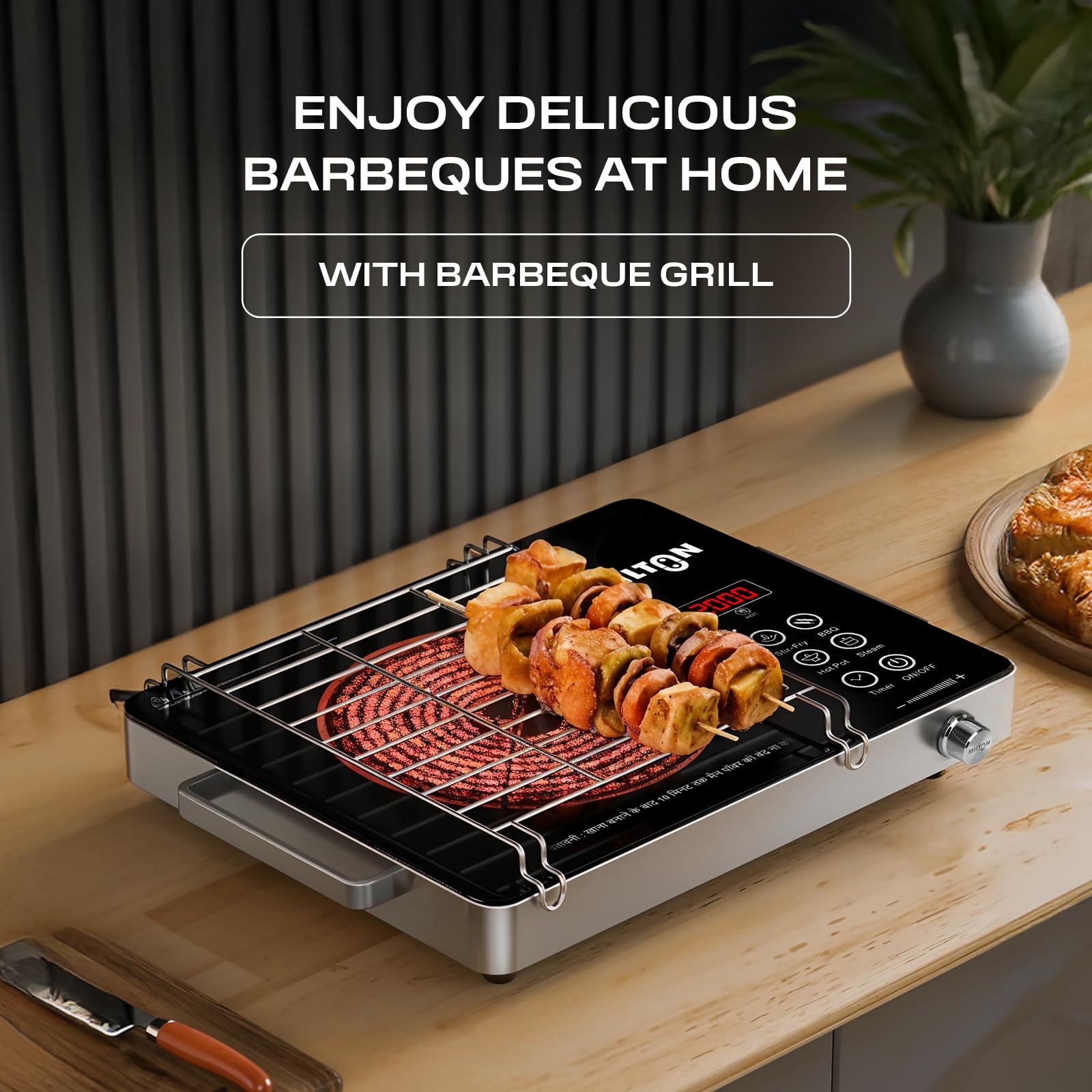 MILTON Infrared Cooktop - Fast & Precise Cooking -3