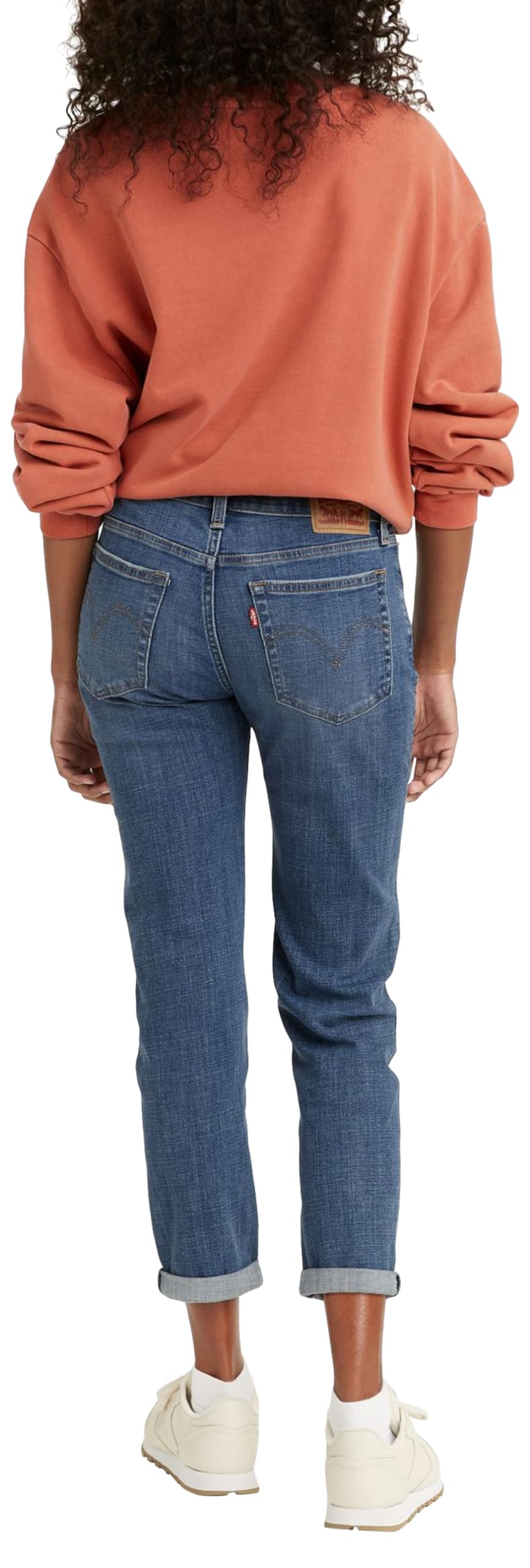 Levi's Mid Rise Boyfriend Jeans Donna