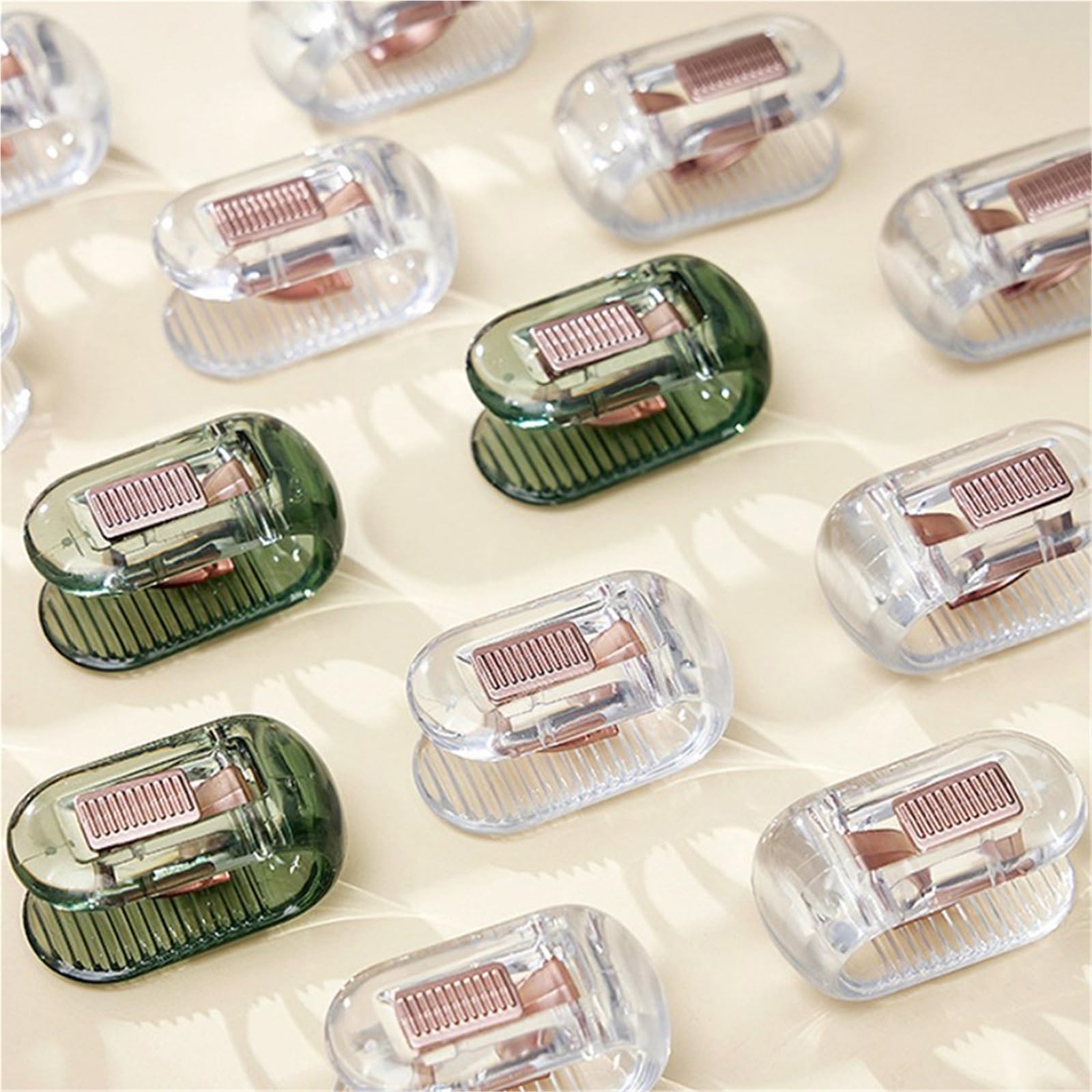 15 Stück Bettlaken-Quilt-Clip, Rutschfester Quilt-Halter, Fixateur-Greifer, Bettbezug-Nadel, Quilt-Befestigungsclip Für Betten(Green)