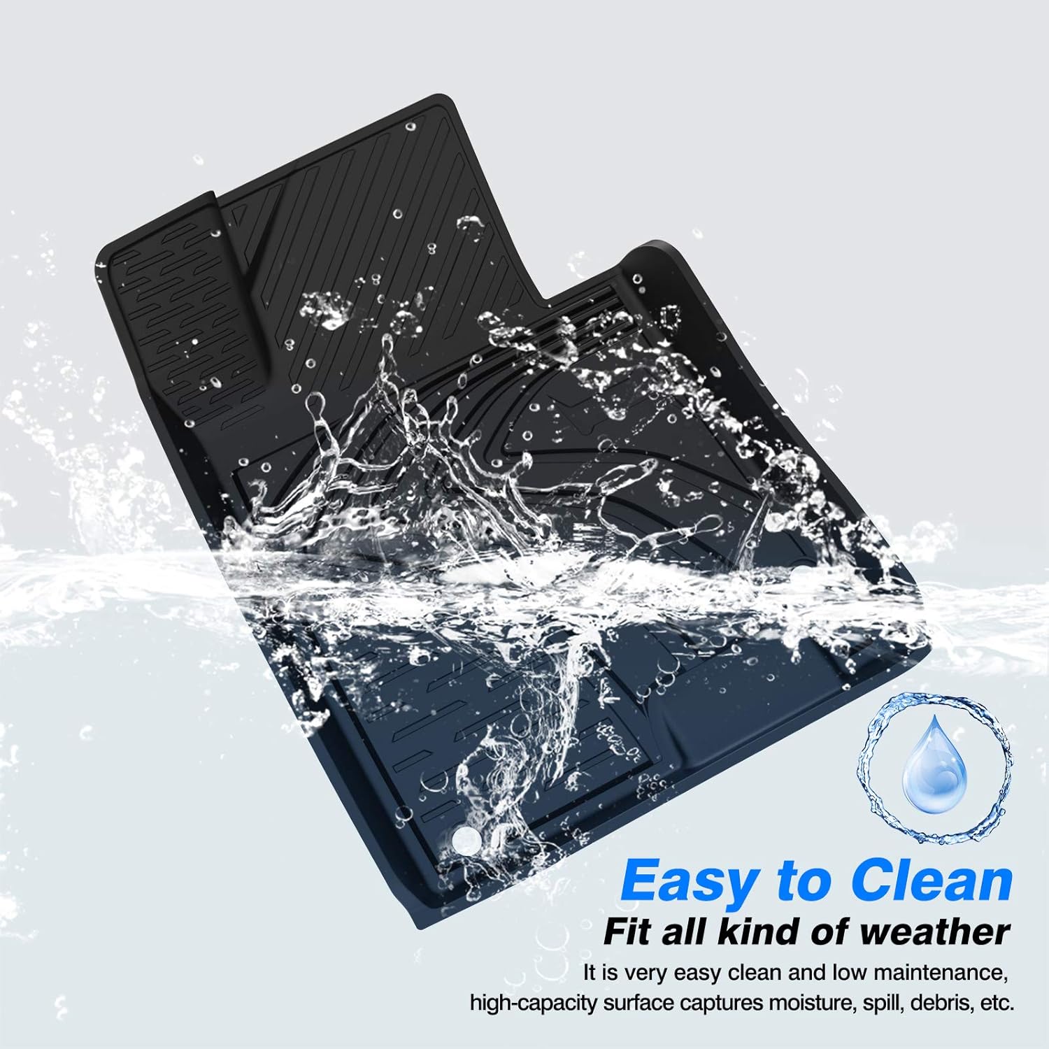 Top Rated KUST Floor Mats for KIA K5 2021 2022 (Only FWD Models)/2020 2021 2022 Hyundai Sonata Accessories All Weather Car Mats Heavy Duty Rubber Custom Fit Floor Mat Liners Black TPE Best Cyber Monday 🔥 KUST Floor Mats for KIA K5 2021 2022 (Only FWD Models)/2020 2021 2022 Hyundai Sonata Accessories All Weather Car Mats Heavy Duty Rubber Custom Fit Floor Mat Liners Black TPE