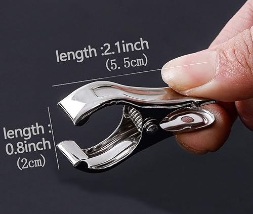 Miniatura 2 de Paquete de 40 clips de cubierta de fila, pinzas de acero inoxidable de 2.2 pulgadas, clips para toallas, toalla de playa, clips de jardín,