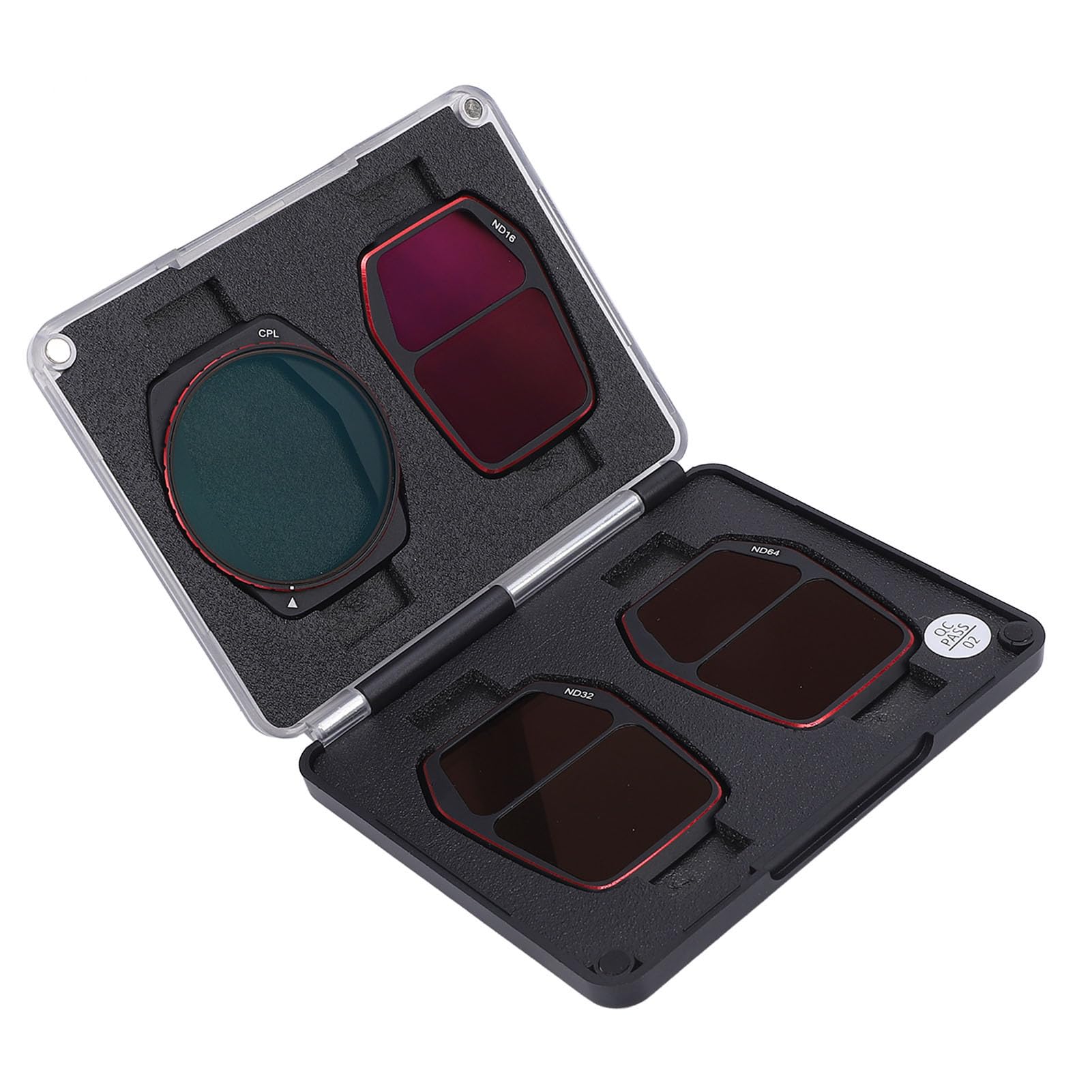 Set di Filtri ND e CPL 4 in 1 per AIR 3S, CPL + ND16 + ND32 + ND64 Polarizzatore Filtro Obiettivo Drone a densità Neutra per Accessori AIR 3S