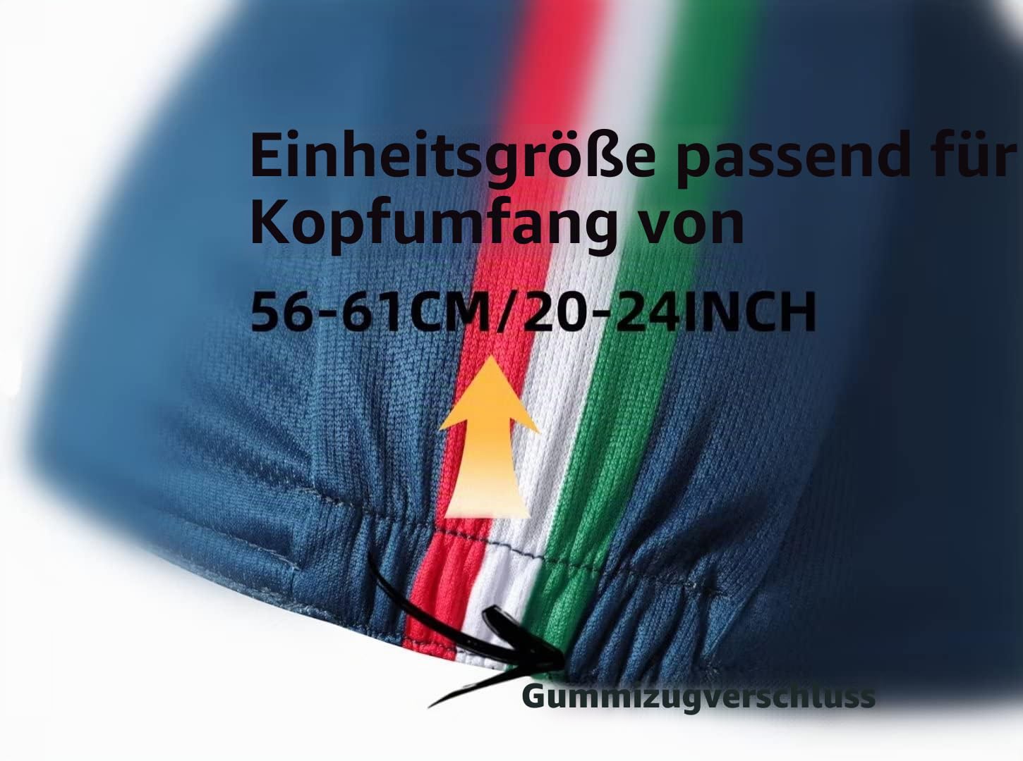 Leichte Sommer Fahrradkappe mit UV-Schutz für - Radsport-Kappen für unter den Helm