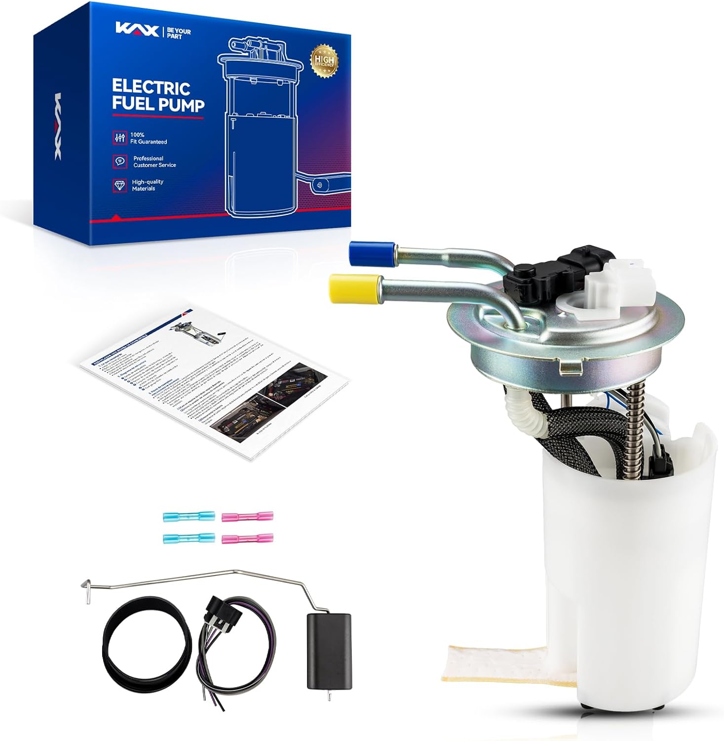 KAX Electric Fuel Pump Module Assembly Compatible with 2000-2003 Suburban 1500 GAS, 2002-2003 Avalanche 1500, Yukon XL 1500, Escalade EXT, Escalade ESV, FG0273