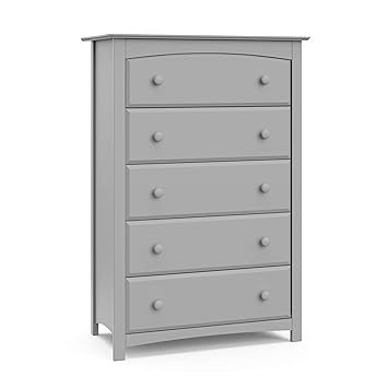 Grey dresser 5 drawer Clearance
