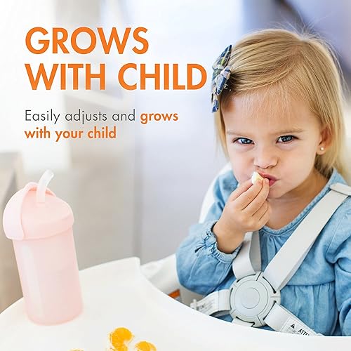 Miniatura 5 de Mochila para niños 2 en 1 Aottop, arnés de seguridad para niños, afelpado y lavable a máquina, Blanco