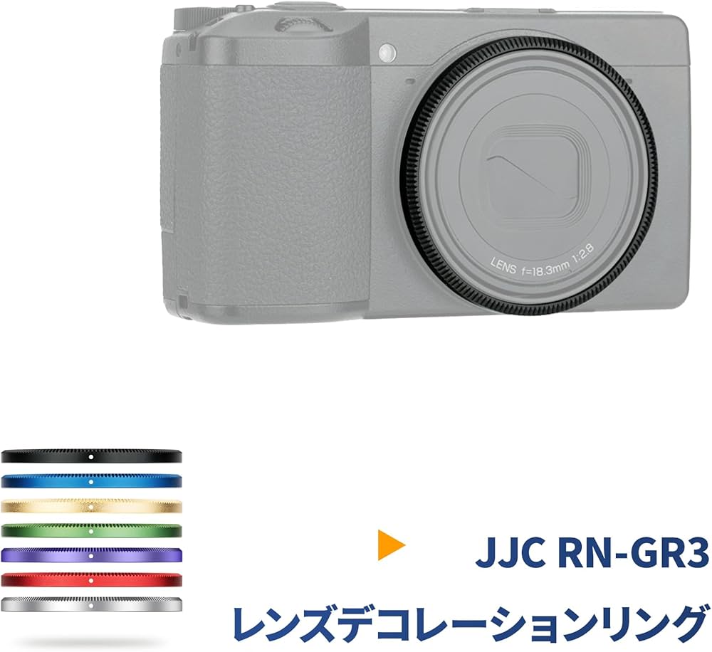 RICOH GR IIIリコー デコレーションリング 保護ガラス 0814 RICOH GR