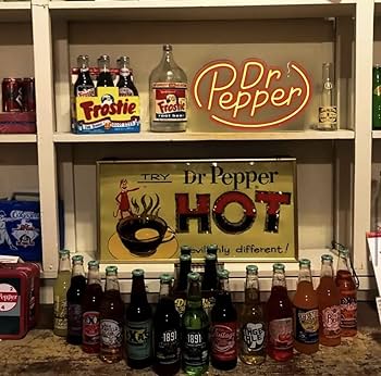 レア！　80’s ドクターペッパー　看板　ネオンサイン　ガレージ　ライトアップ レア！ 80's ドクターペッパー 看板 ネオンサイン ガレージ