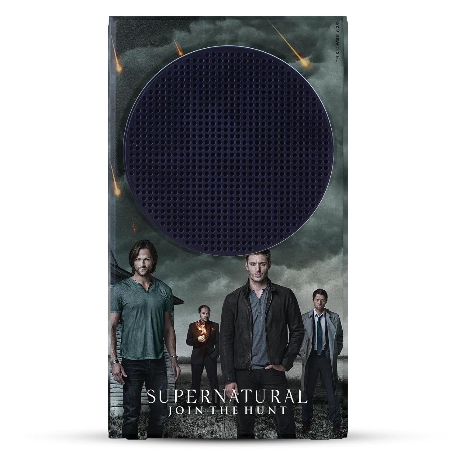 Head Case Designs Officially Licensed Supernatural Sam, Dean, Castiel & Crowley Key Art Game Console Wrap and Game Controller Skin Bundle Compatible With Xbox Series S Console & Controller Bundle