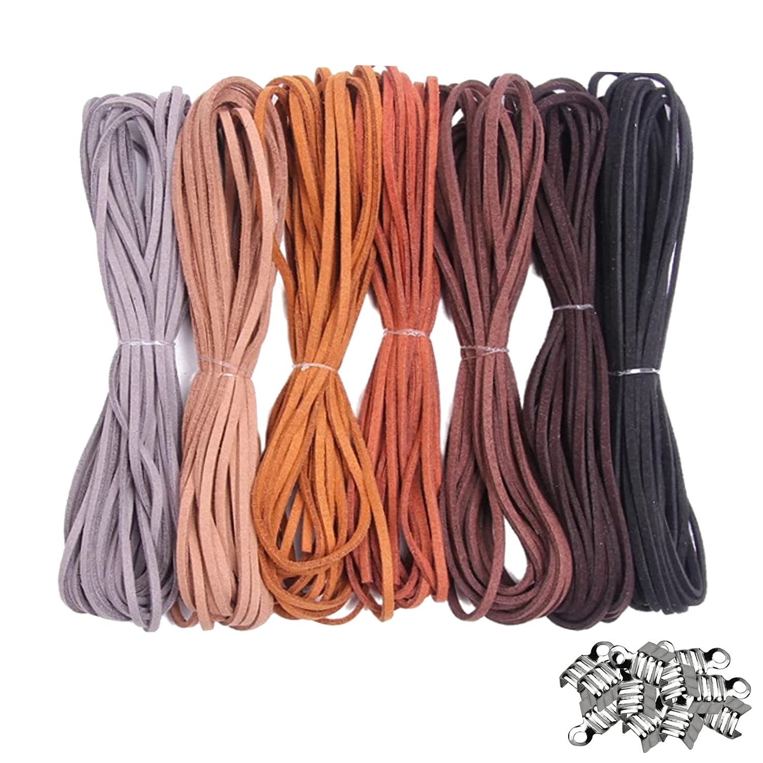 Lederen koord voor het maken van sieraden, 5 meter 5/8/10/15/20 mm glanzend gevlochten PU lederen band bevindingen plat lederen koord touw touw doe-het-zelf ketting armband maken. lederen koord voor