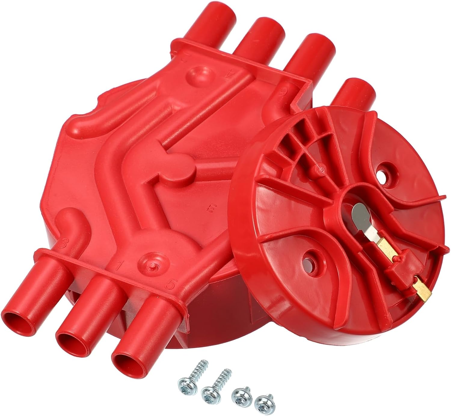 Car Ignition Distributor Cap and Rotor Kit for Chevrolet Blazer for GMC Savana 2500 Safari 4.3L 1996-2005 No.10452458/1104050 Item Replacement