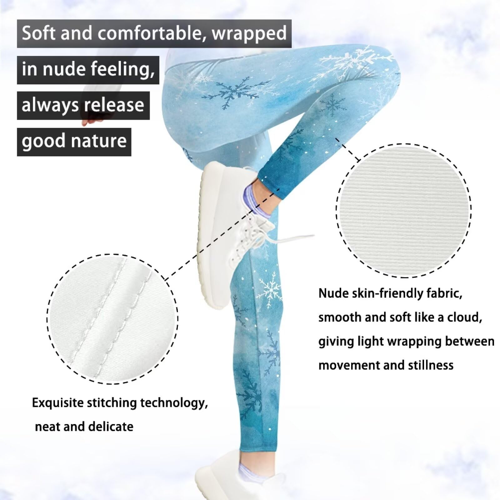 Wanyint Novità Ragazze Yoga Leggings Pantaloni Lunghi Pantaloni Atletici Vita Alta Controllo Pancia