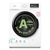 COMFEE' Lavatrice Ultra Slim 6 kg 40 cm Classe A-10% Motore BLDC