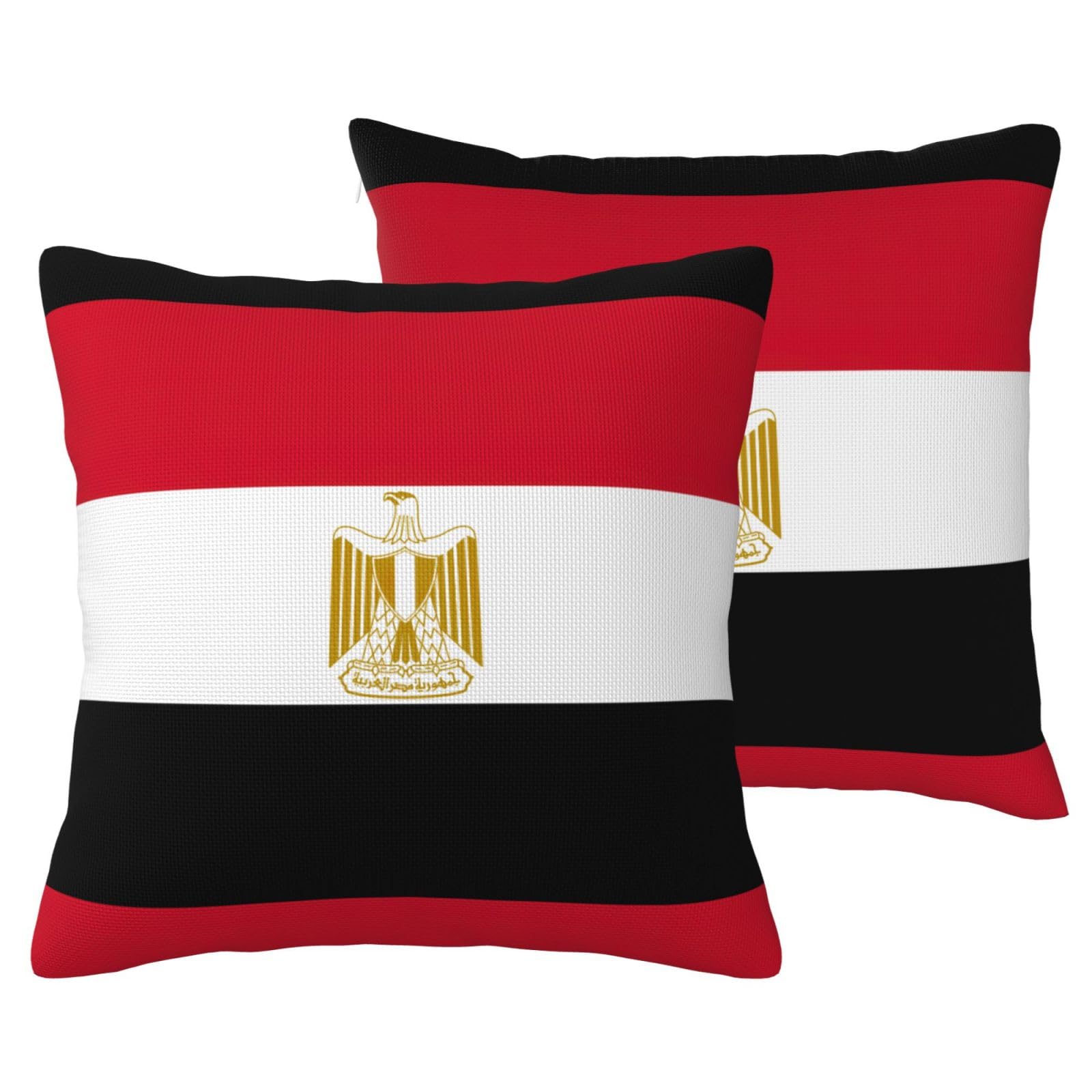 Housse de coussin motif égyptien pour relooker le canapé du salon