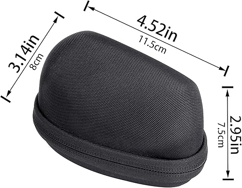 Miniatura 7 de co2CREA Estuche rígido de repuesto para ratón ergonómico vertical Logitech Lift (carcasa negra)