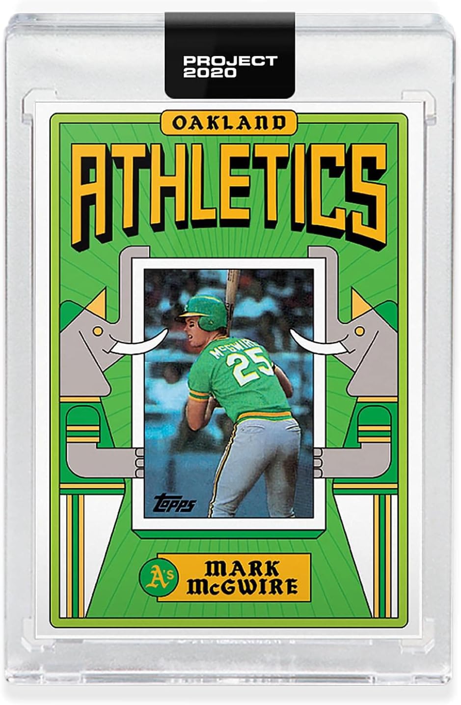 Topps Project 2020 Card 382-1987 Mark McGwire by Grotesk