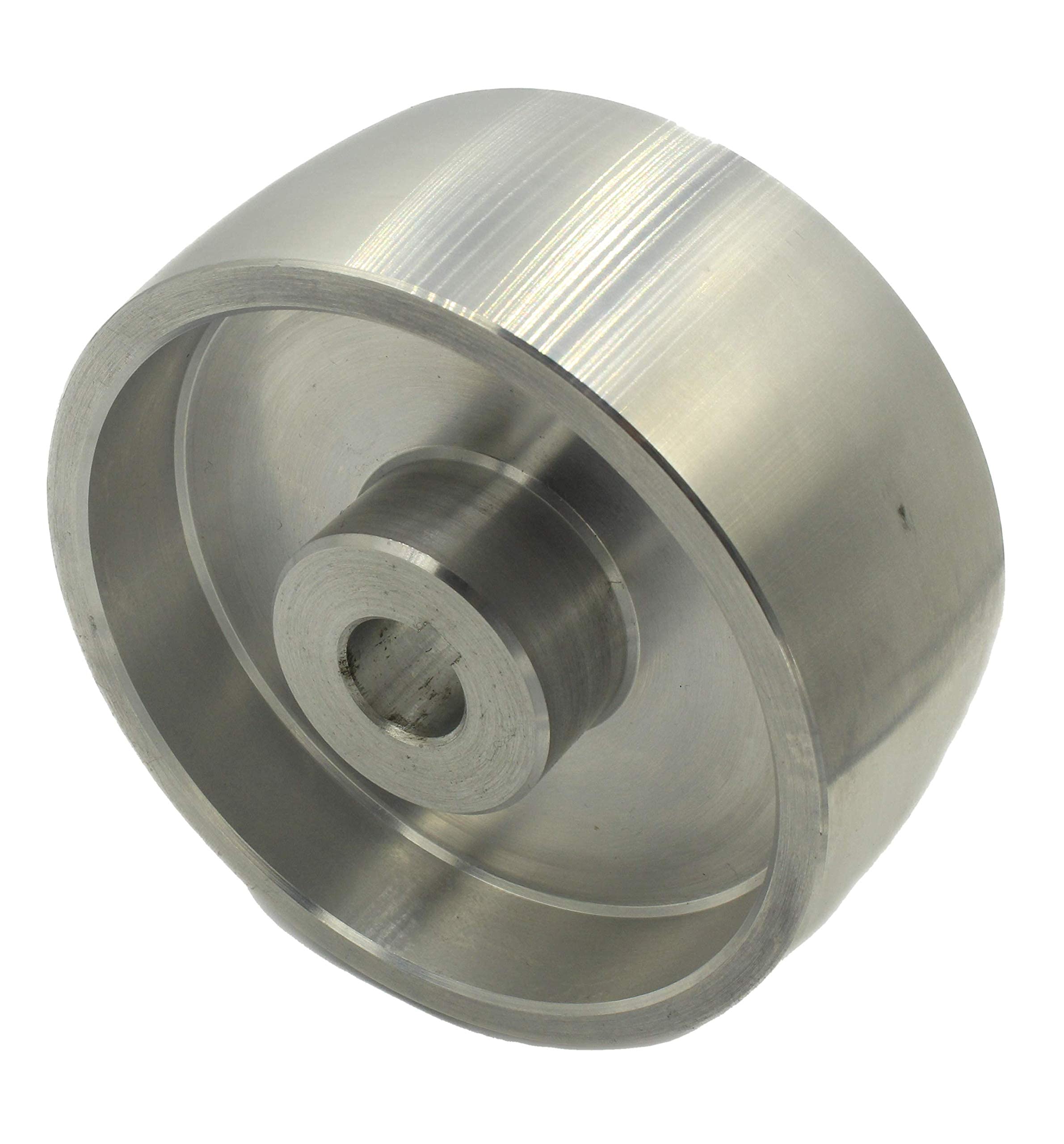 (Drive 130-19) Riemenschleifer-Antriebsrad CNC-bearbeitetes Riemenschleifer-Antriebsrad für Messerschleifer 130 mm Durchmesser - 55 mm breit mit 19 mm Bohrung