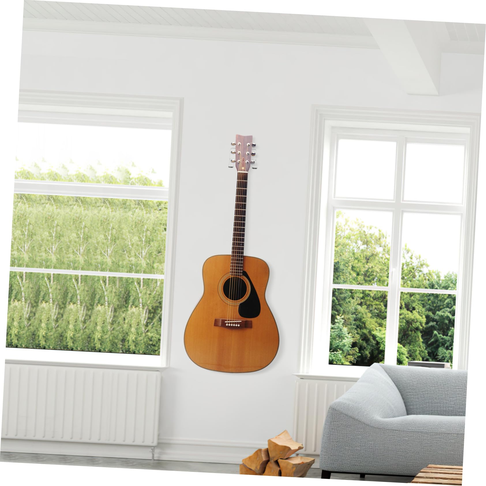 ifundom 9sets Gancio Per Chitarra Parete Acrilico Trasparente Supporto Pratico Per Chitarra Acustica Ed Elettrica Facile Installazione e Design Elegante Per Esposizione Artistica