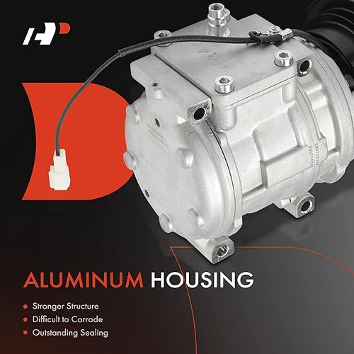 Miniatura 3 de A-Premium Compresor de A/C con embrague compatible con Mitsubishi Montero 1994-2002, Montero Limited 2003-2006 3.8L, Montero XLS 2003-2004 3.8L