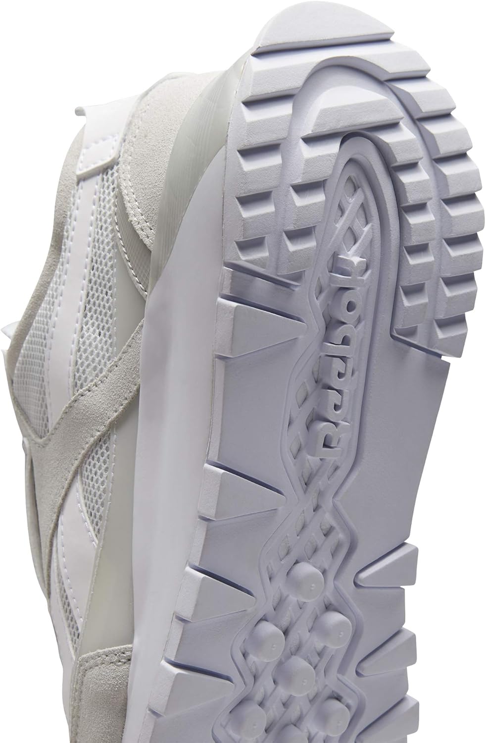 Reebok Women's Classic Legacy Sneaker 5 Women/3.5 Men White/True Grey/Skull Grey