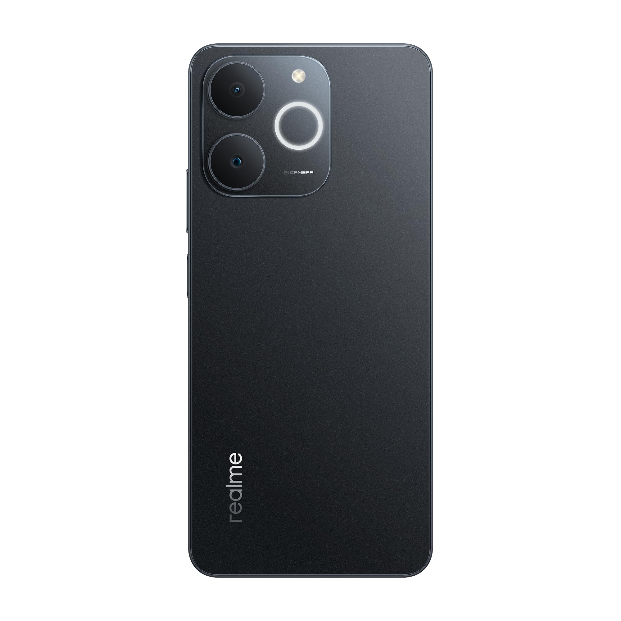 realme Note70T Smartphone 4+128GBTelefono Mobile, Batteria 6000mAh, 15W Ricarica Rapida, Android 15 Dual SIM 4GB RAM, Display 6.75", Funzioni AI & Fotocamera AI Garanzia 2 Anni, Senza NFC, Nero