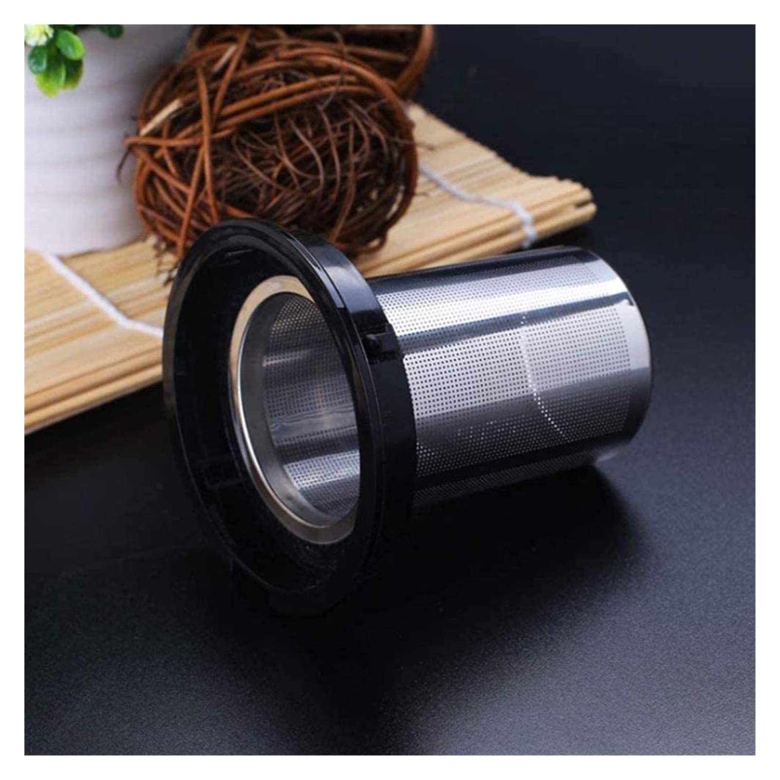 Tetera Tetera Tetera de Hierro Fundido Tetera de Vidrio Transparente con infusor de Acero Inoxidable 304 Colador y Tapa para té Suelto para té y café (1200ML) Accesorios para té