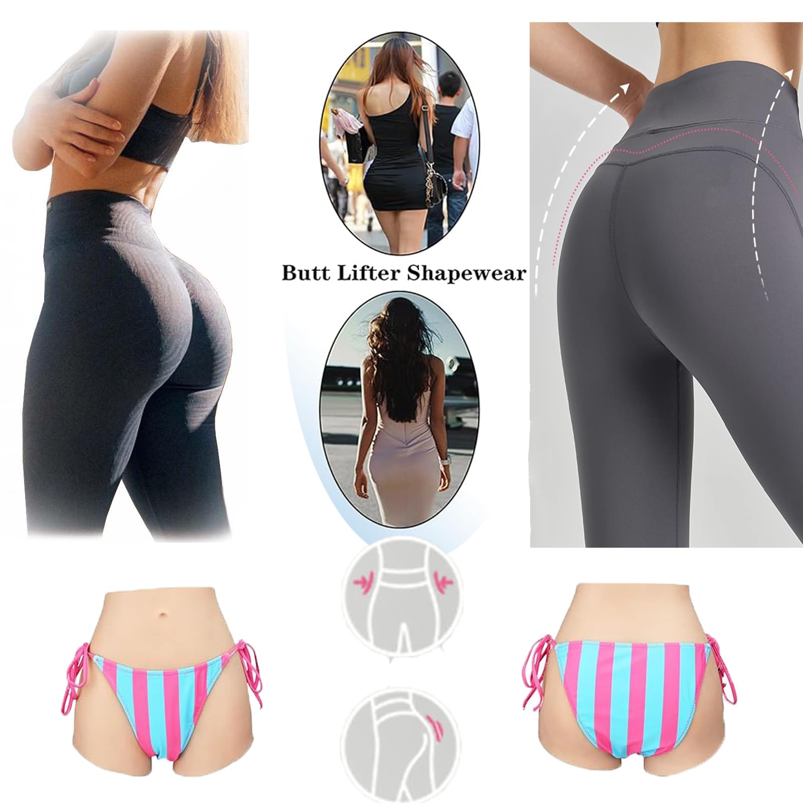 Hautton Unsichtbar Riesige Silikon Hintern Sexy Soft Buttock Shorts Höschen für Hautton Unsichtbar Riesige Silikon Hintern Sexy Soft Buttock Shorts Höschen für